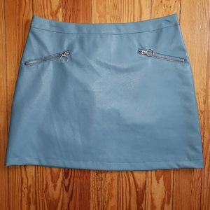 Primark Faux Leather Mini Skirt